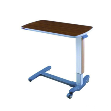 Hospital Aluminum Adjustable Overbed Table